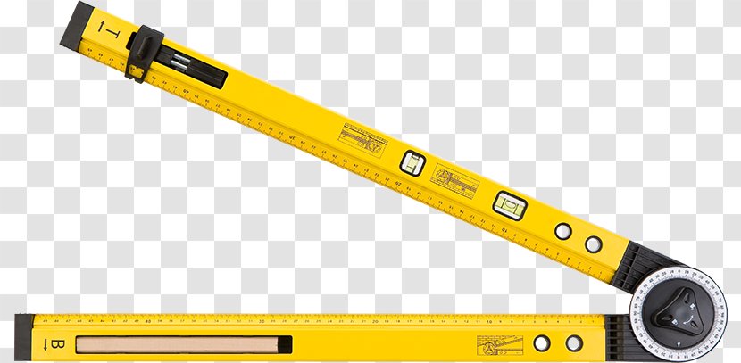 Protractor Set Square Tool Measurement Machinist - Joiner - Angle Transparent PNG