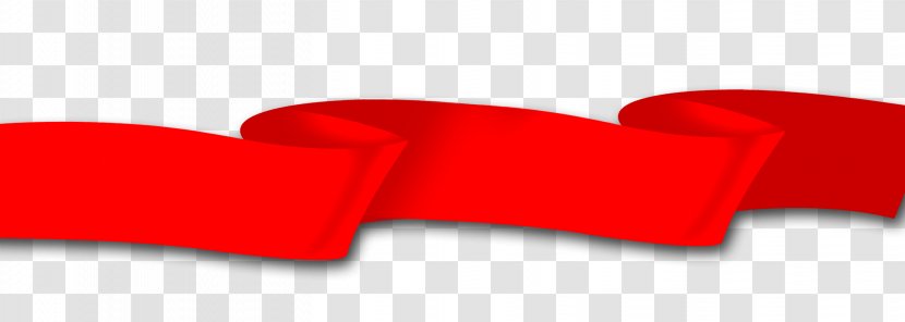 Red Angle Font - Text - Ribbon Transparent PNG