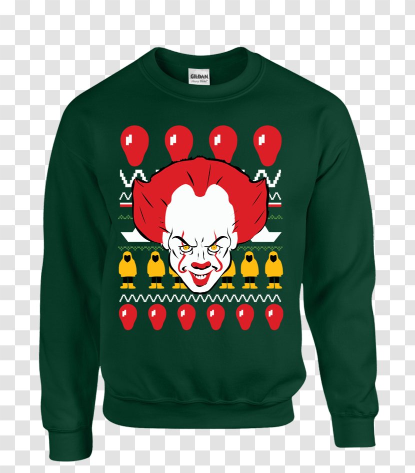 T-shirt Sweater Crew Neck Christmas Jumper Hoodie - Sweatshirt Transparent PNG