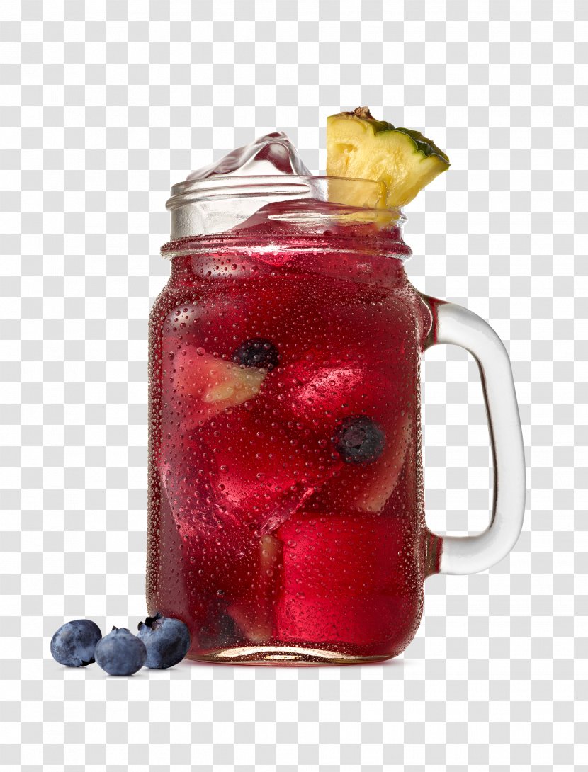 Cocktail Garnish Tequila Fizzy Drinks Gin - Blueberry Tea - Mason Jar Lights Transparent PNG