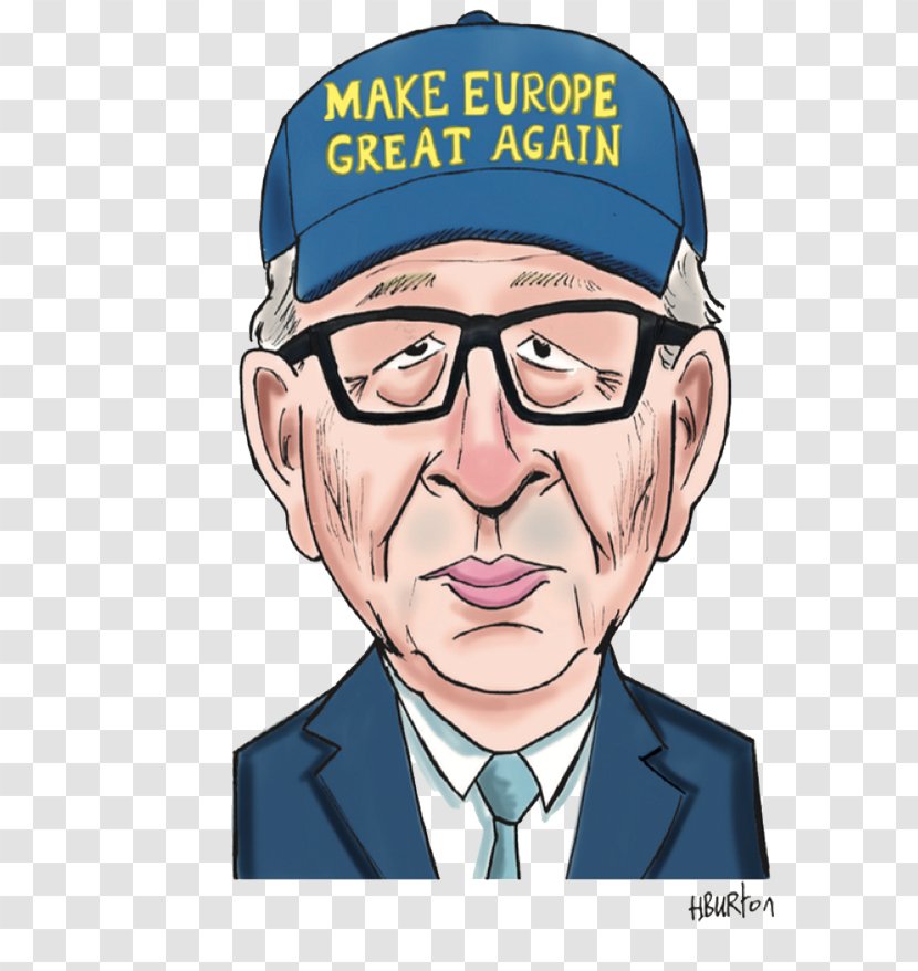 Jean-Claude Juncker Editorial Cartoon President Of The European Commission - Facial Expression - Best Seller Magazine Transparent PNG