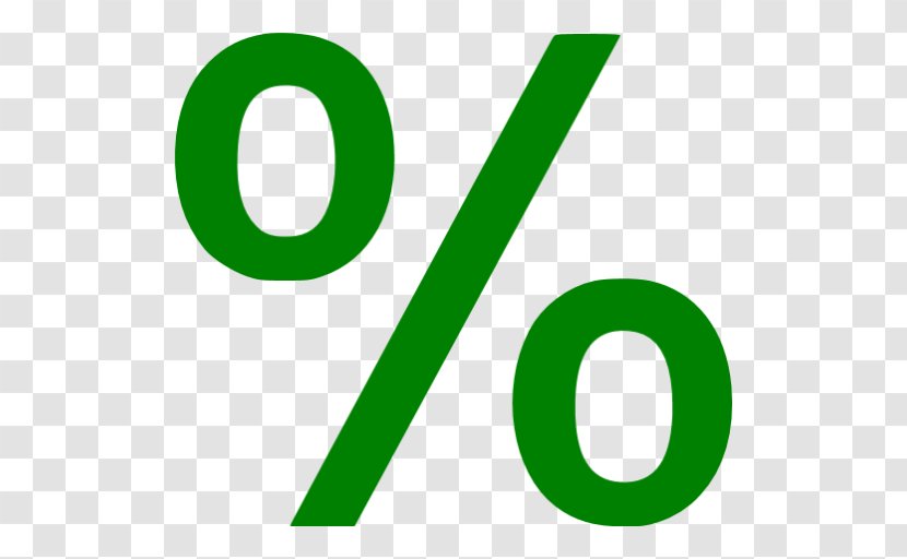 Percentage Percent Sign Number Clip Art - Grass - Logo Transparent PNG