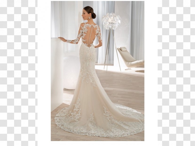 Wedding Dress Bride Neckline - Frame Transparent PNG