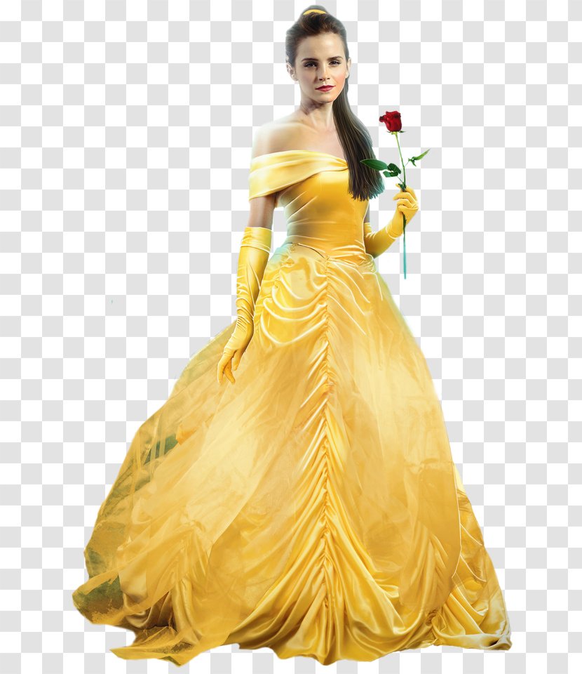 Beauty And The Beast Belle Emma Watson 4K Resolution - Heart - Luke Evans Transparent PNG