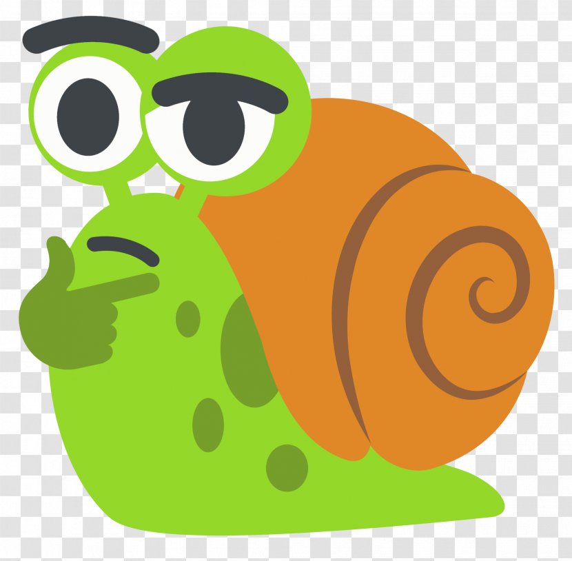 Sea Snail Pomacea Bridgesii Slug Emoji Transparent PNG