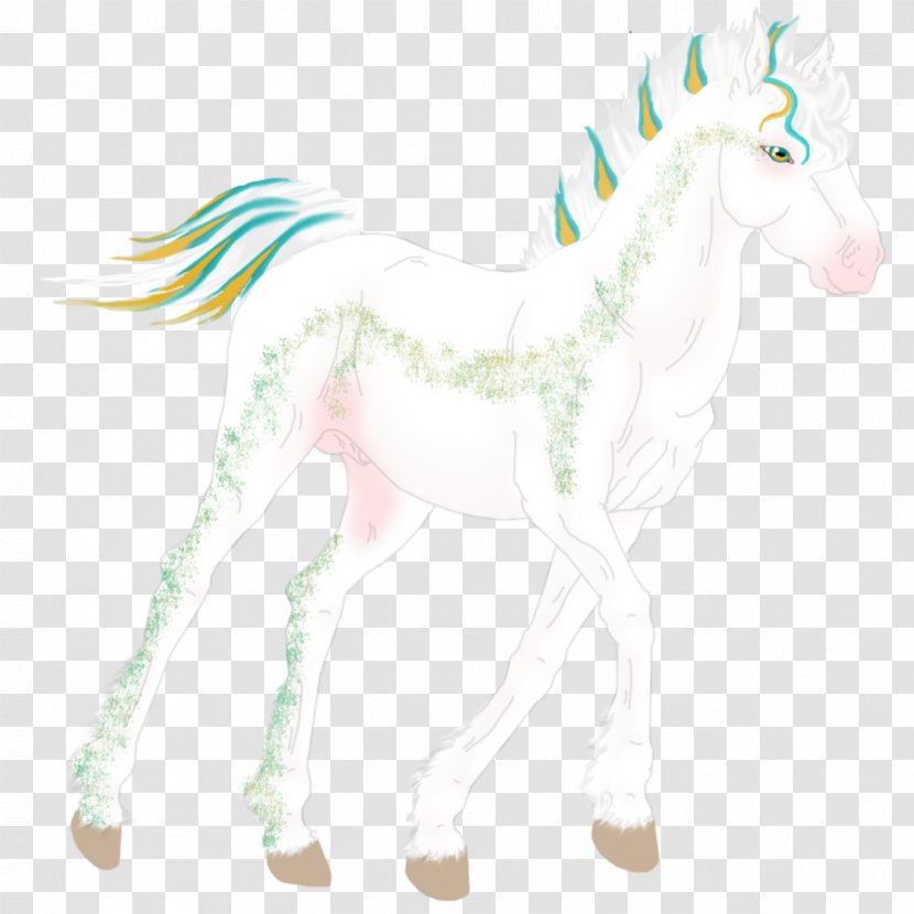 Mustang Stallion Unicorn Halter Freikörperkultur - Animal Figure Transparent PNG