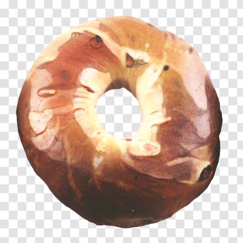 Donuts Bagel - Brown - Dessert Dish Transparent PNG