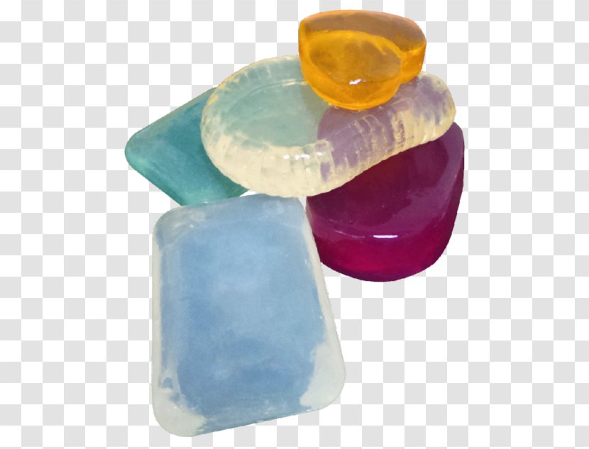 Cobalt Blue Plastic - Glass - Soap Dish Transparent PNG
