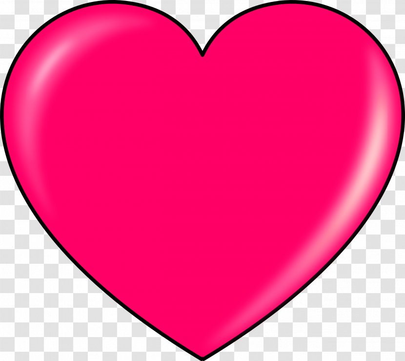 Heart Pink Clip Art - Cartoon - Image, Free Download Transparent PNG