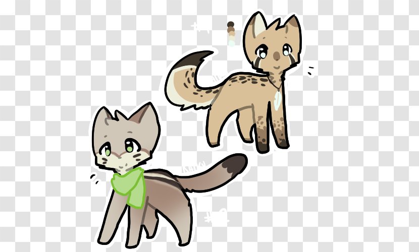 Kitten Whiskers Cat Red Fox Mammal - Cartoon Transparent PNG