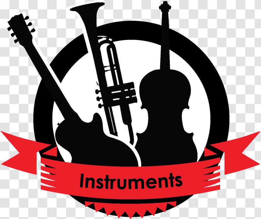 Musical Instruments Mandolin Electronic Keyboard Cello - Silhouette Transparent PNG