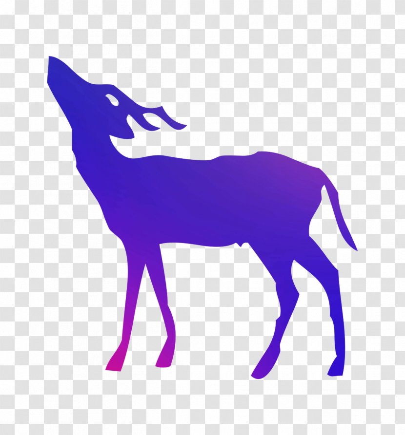 Reindeer Mustang Mammal Pack Animal Character - Fictional - Horse Transparent PNG