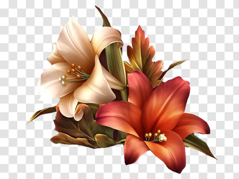 Floral Design Decoupage Flower Clip Art - Cut Flowers Transparent PNG