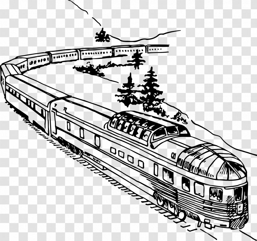 Train Clip Art - Mode Of Transport Transparent PNG