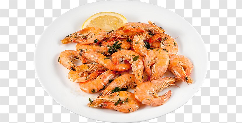 Caridea Scampi Prawns Recipe Dish - Shrimp Transparent PNG