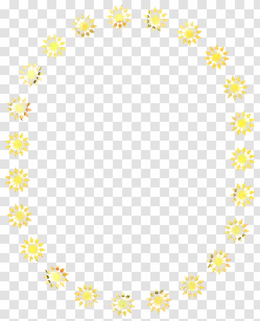 Flower Line - Yellow Point Transparent PNG