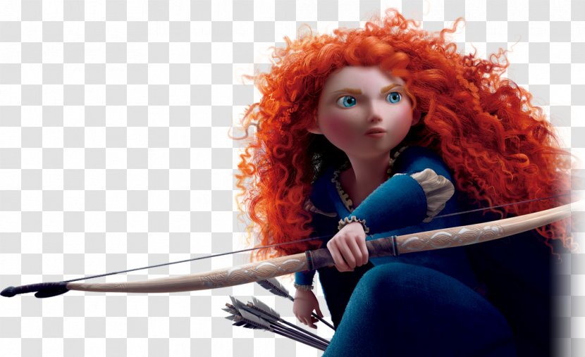 Brave Merida Pixar Film Female - Disney Princess Transparent PNG