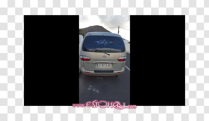 Bumper Mid-size Car Vehicle License Plates Automotive Lighting - Hyundai H1 Transparent PNG