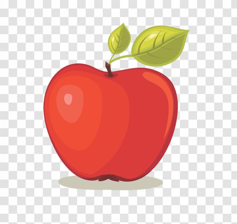 Pixabay Book Illustration - Peach - Red Apple Transparent PNG