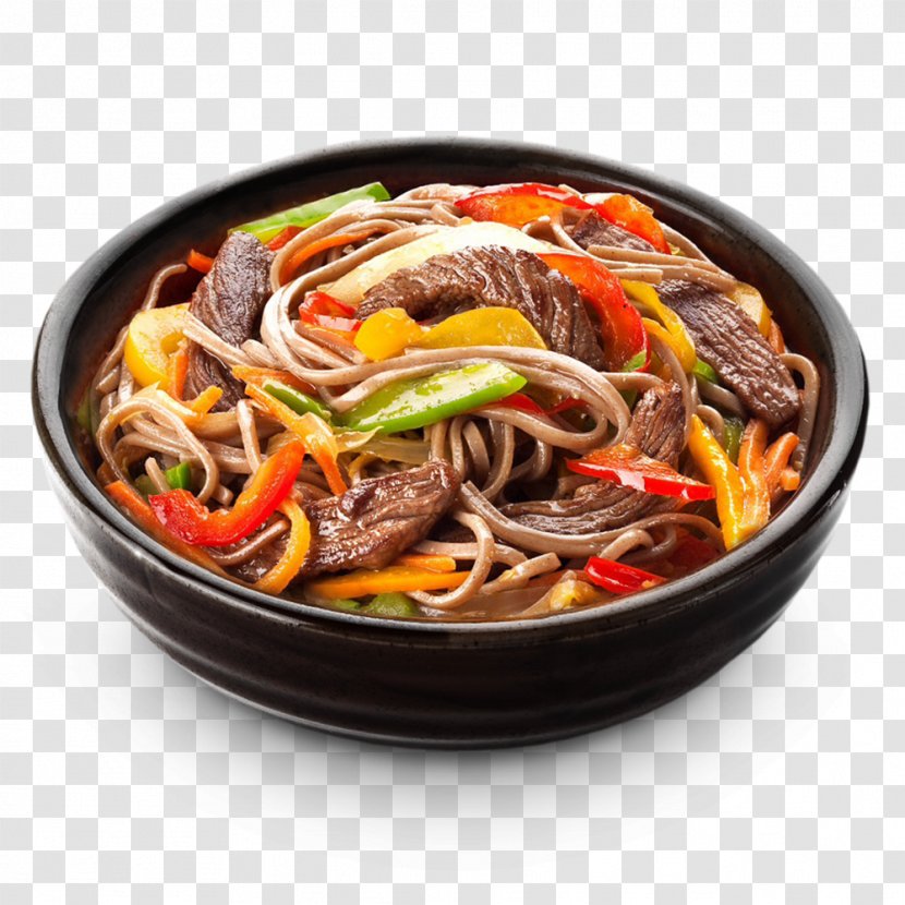 Sushi Yakisoba Yaki Udon Chinese Noodles Japanese Cuisine - Lo Mein - Salad Transparent PNG