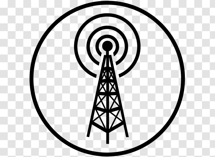Cell Site Telecommunications Tower Radio Clip Art - Aerials Transparent PNG