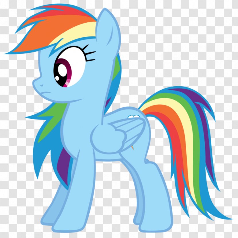 Pony Rainbow Dash Fluttershy Animation Horse - Cartoon Transparent PNG