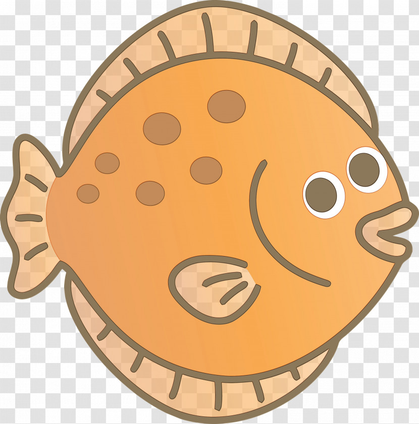 Cartoon Snout Fish Dish Fish Transparent PNG