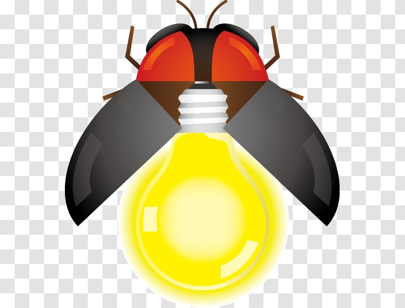 Firefly Insect Illustration Clip Art Yellow - Pop Music Transparent PNG