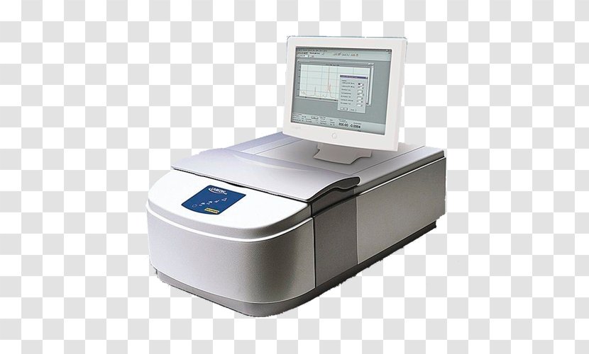 Espectrofotòmetre Spectrophotometry Wavelength Ultraviolet–visible Spectroscopy - Laser Printing - Xs Transparent PNG