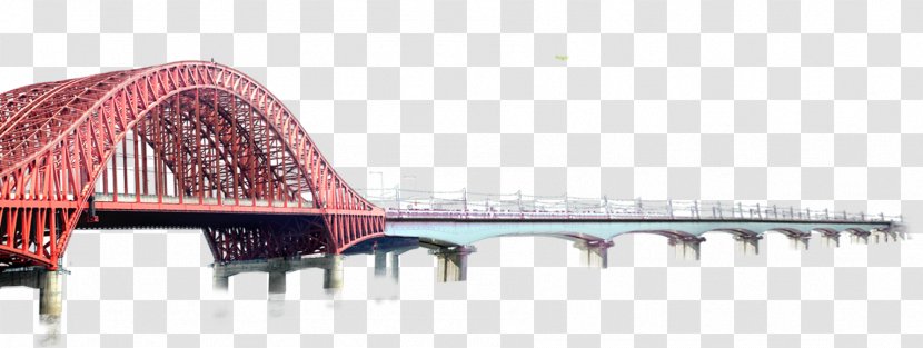 Blue - Architecture - Steel Bridge Transparent PNG