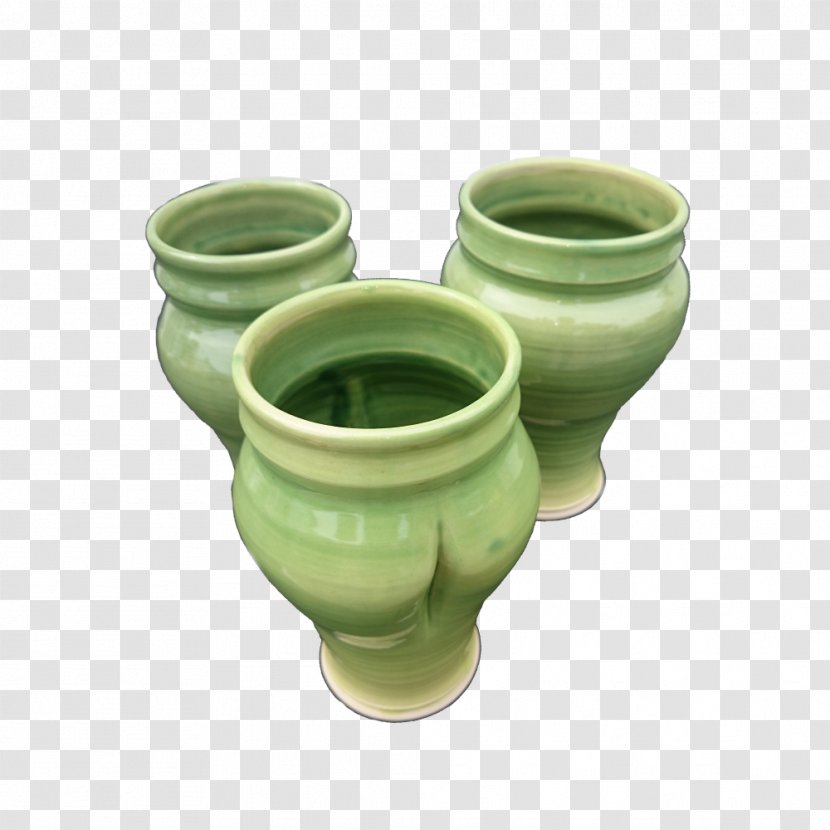 Ceramic Pottery Urn Vase Product Design - Turquoise Corelle Dishes Transparent PNG