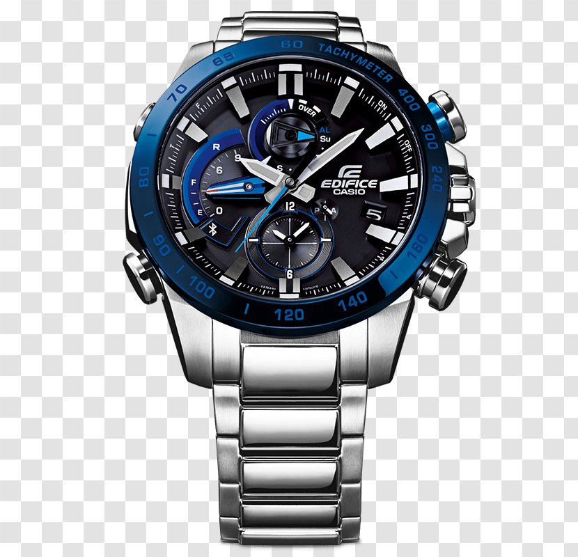 Casio Edifice EQB-800DB Watch Chronograph - Analog Transparent PNG