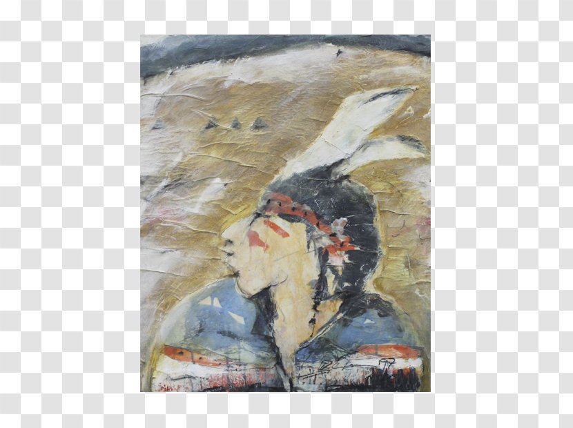Watercolor Painting Art Portrait - Paint - Indianer Transparent PNG