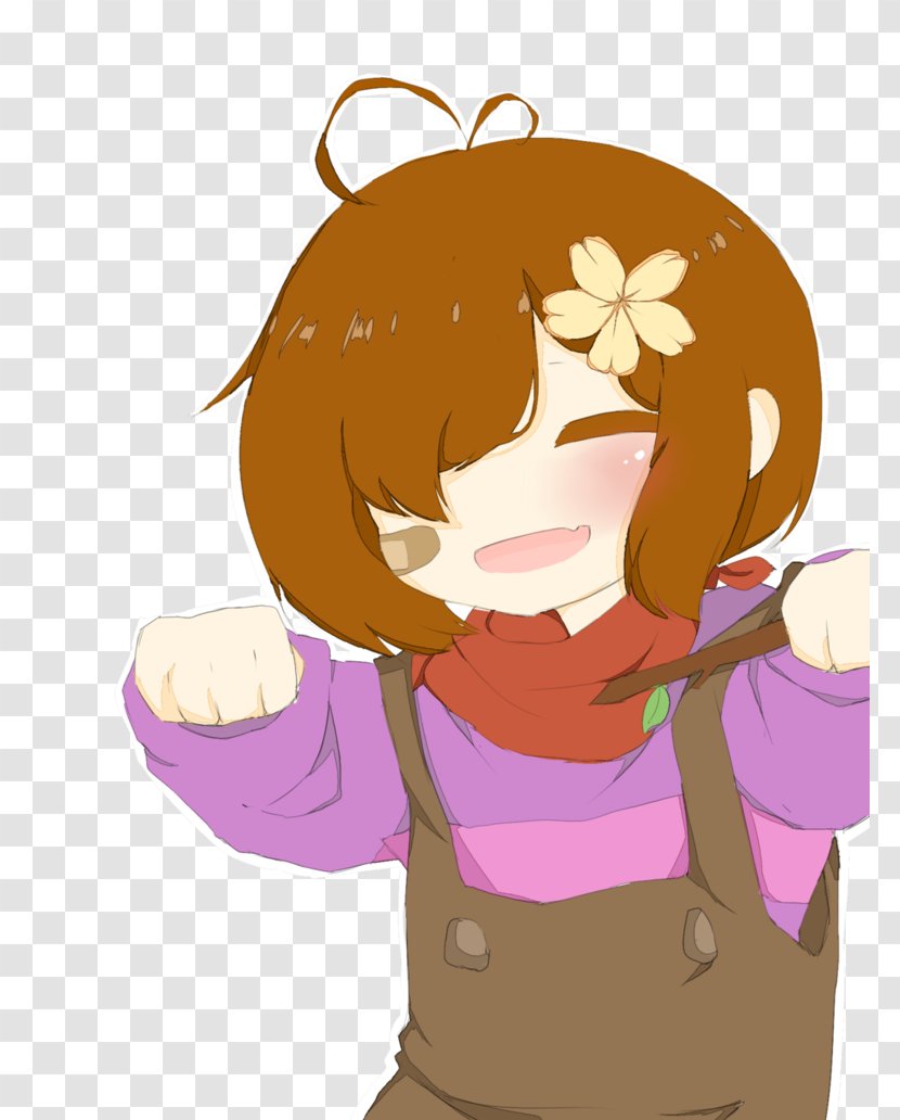 Drawing Undertale Ear Clip Art - Flower - Frisk Transparent PNG