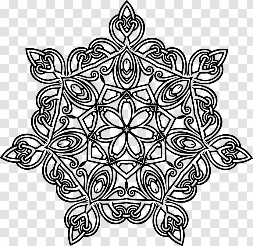 Floral Design Geometry Flower Coloring Book - Point - Pattern Vector Transparent PNG