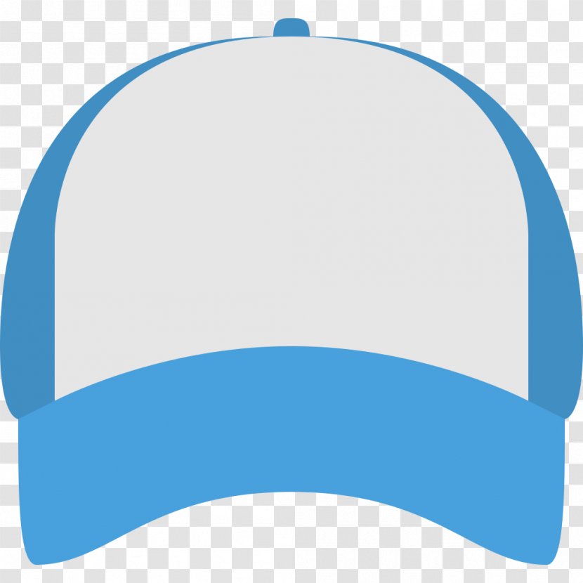 Baseball Cap Hat Square Academic Clothing - Azure Transparent PNG