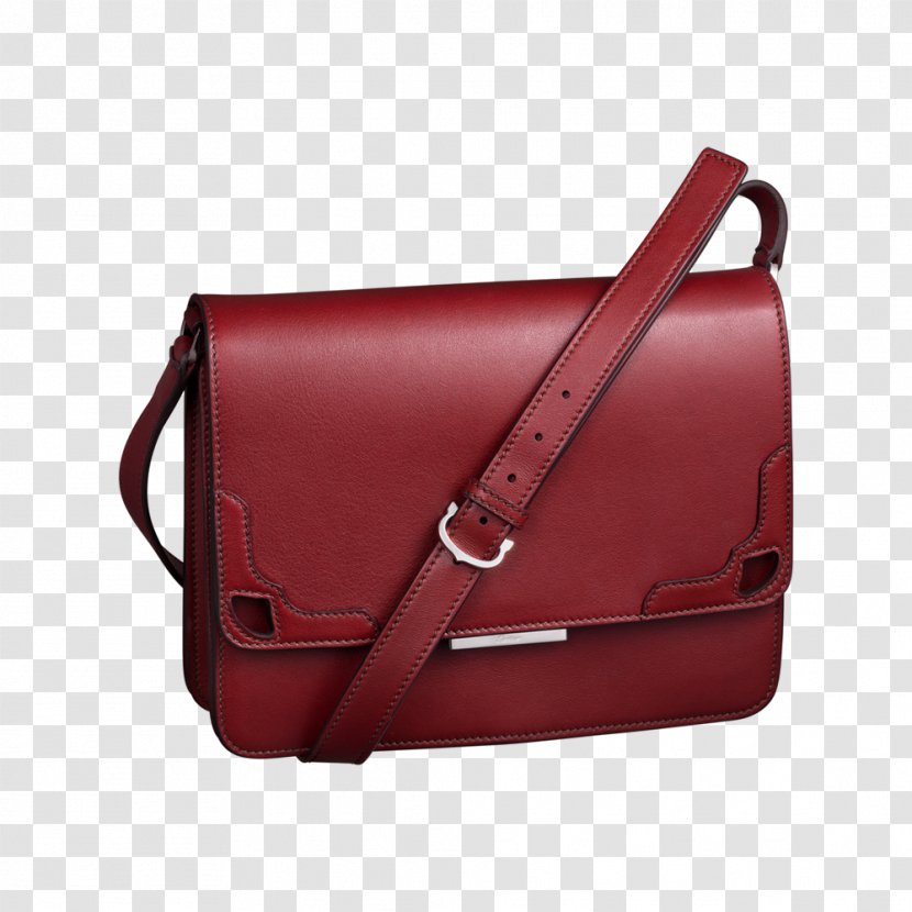 Handbag Leather Cartier Tube Top - Wallet - Woman Bag Transparent PNG