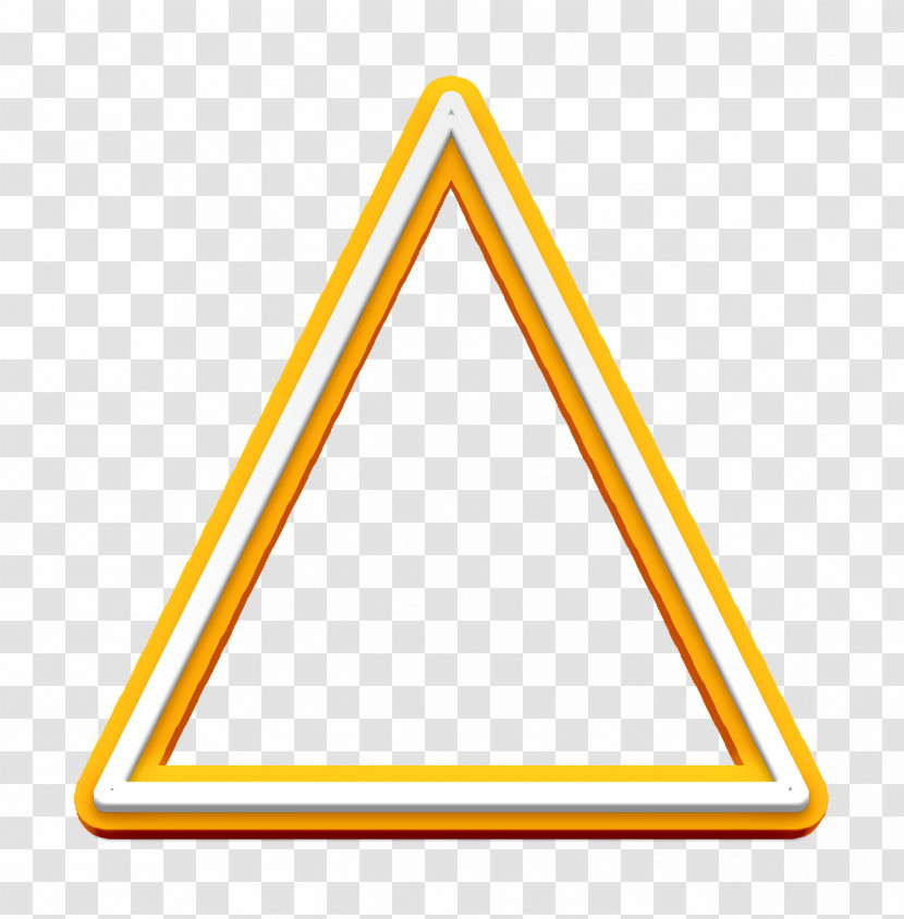 Triangle Icon Design Set Icon Transparent PNG