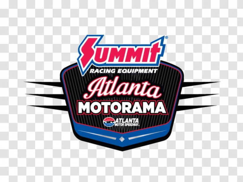 Atlanta Motor Speedway Motorama Logo Brand - April 26 - Summit Racing Equipment Transparent PNG