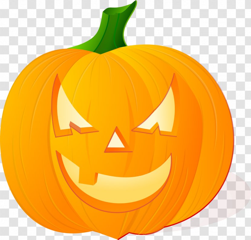 Jack-o-lantern Halloween Pumpkin Clip Art - Smile - Devil Transparent PNG