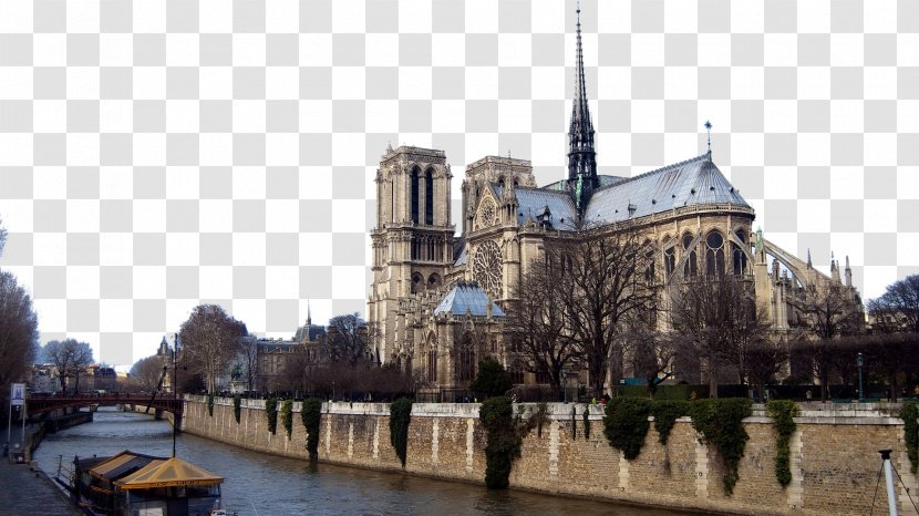 Notre-Dame De Paris High-definition Television Cathedral Wallpaper - Paris, France Notre Dame Seven Transparent PNG