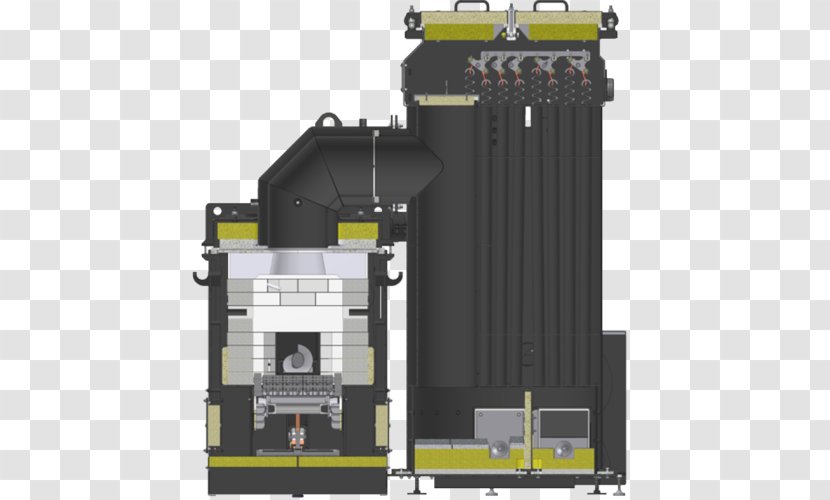 Biomass Heating System Woodchips Boiler - Technique - Wood Transparent PNG