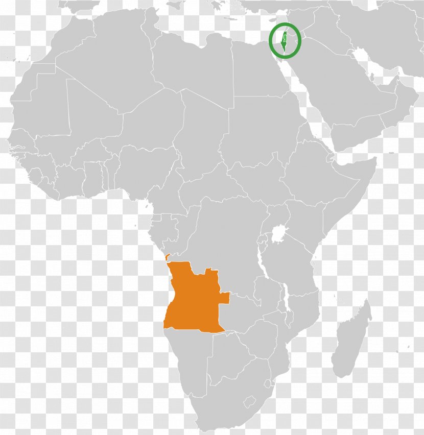 Africa Blank Map World Transparent PNG