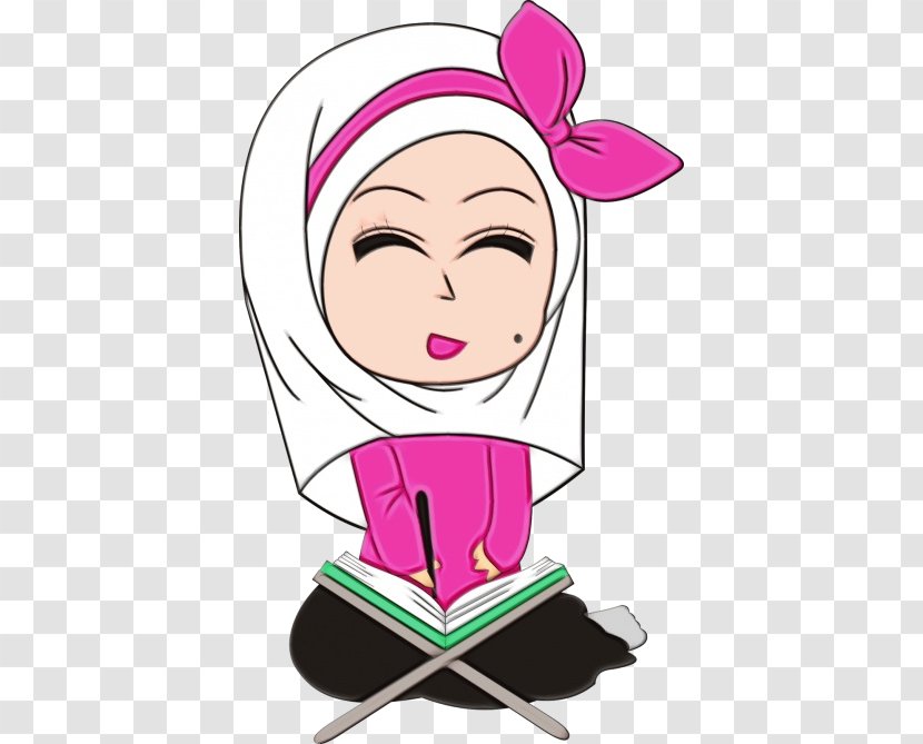 Quran Woman CorelDRAW Clip Art - Coreldraw Transparent PNG