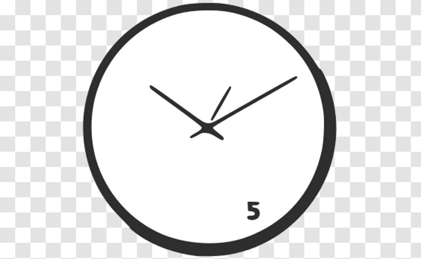 Circle Point Angle Clock Font Transparent PNG