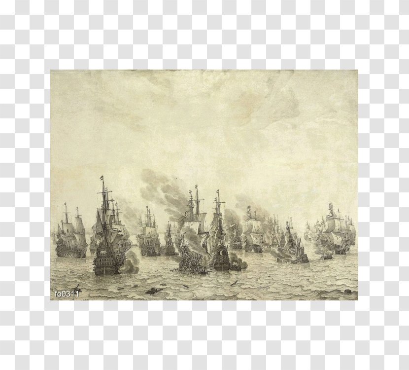 The Battle Of Livorno Leghorn Rijksmuseum Painting - Marine Art Transparent PNG