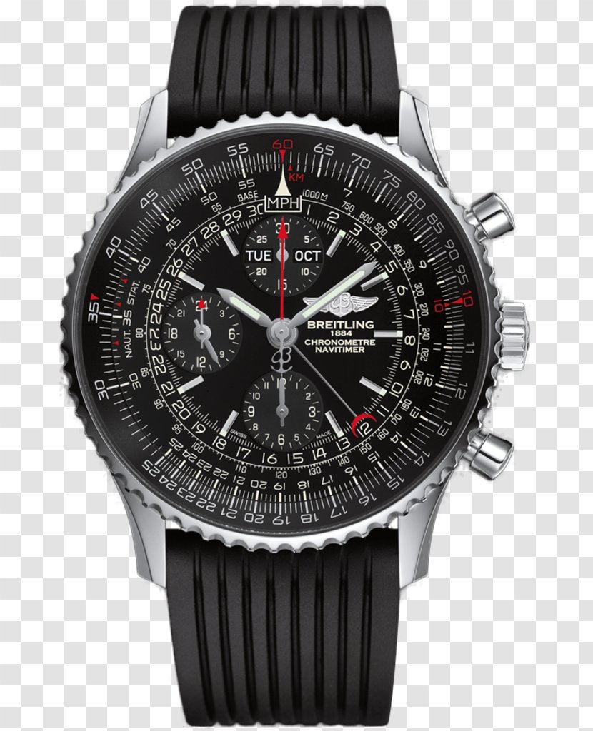 Breitling SA Navitimer Automatic Watch Chronograph Transparent PNG