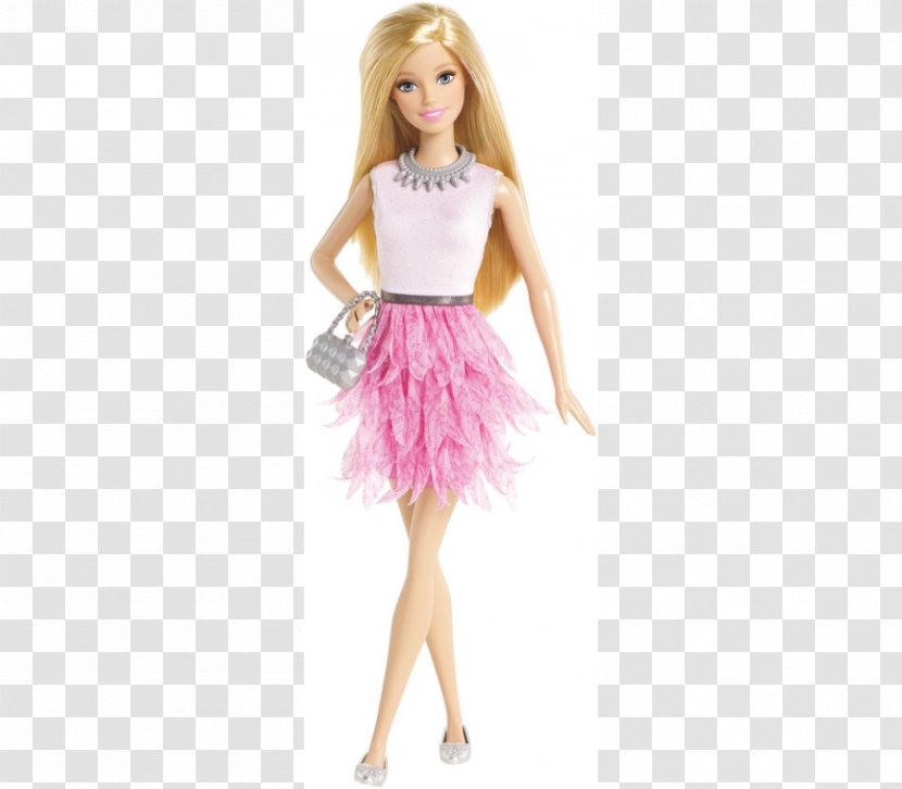 Totally Hair Barbie Ken Fashion Doll - Cocktail Dress Transparent PNG