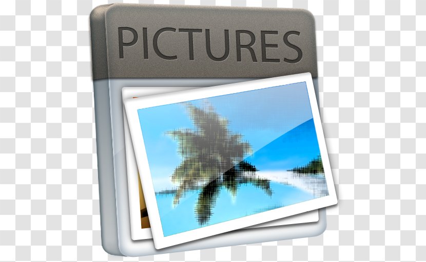 Computer File - Screen - Pictures Icon Transparent PNG
