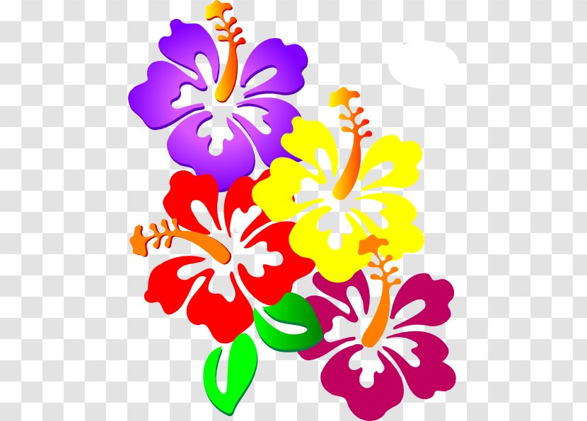 Shoeblackplant Hawaiian Hibiscus Clip Art - Petal - Luau Party Transparent PNG